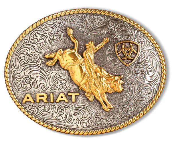 Ariat Belt Buckle ~ Bullrider