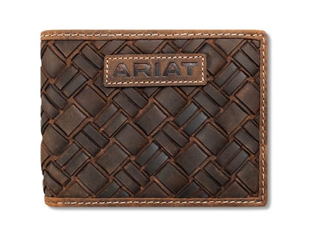 Ariat Weaver Leather Wallet - Image 2