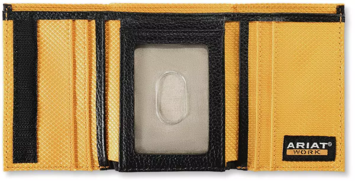 Ariat Work ~ Tri-Fold~ Black - Image 2