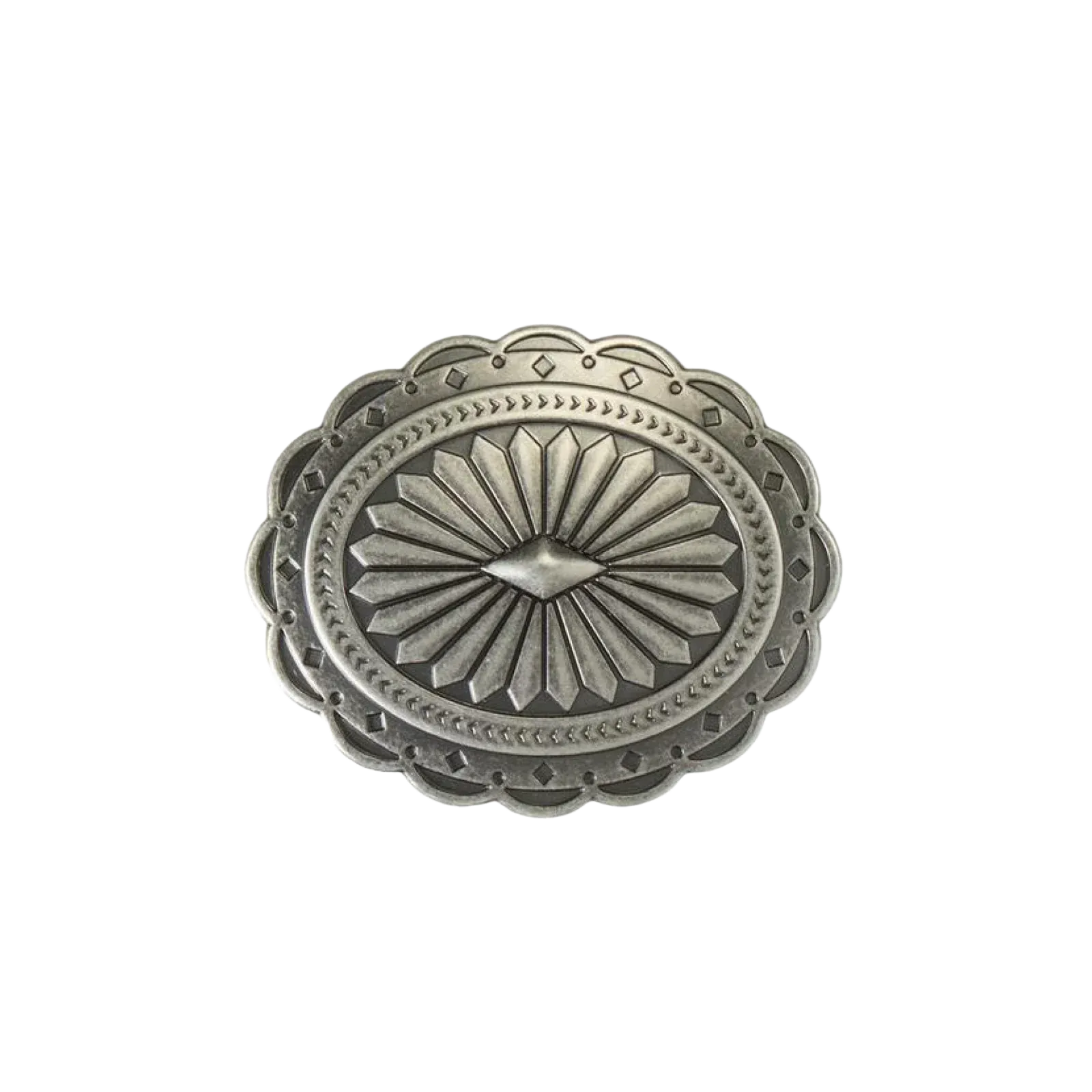 Blazin Roxx Belt Buckle ~Diamond Sunburst
