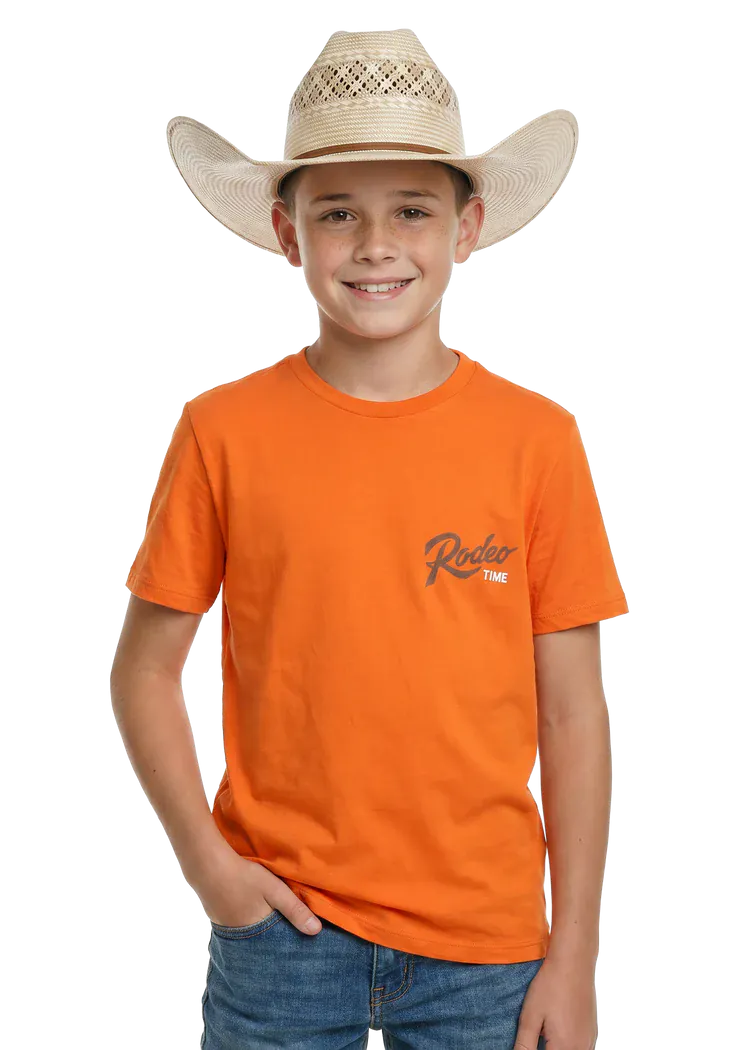 Boy's Rodeo Time Tee by Rock & Roll - Image 2