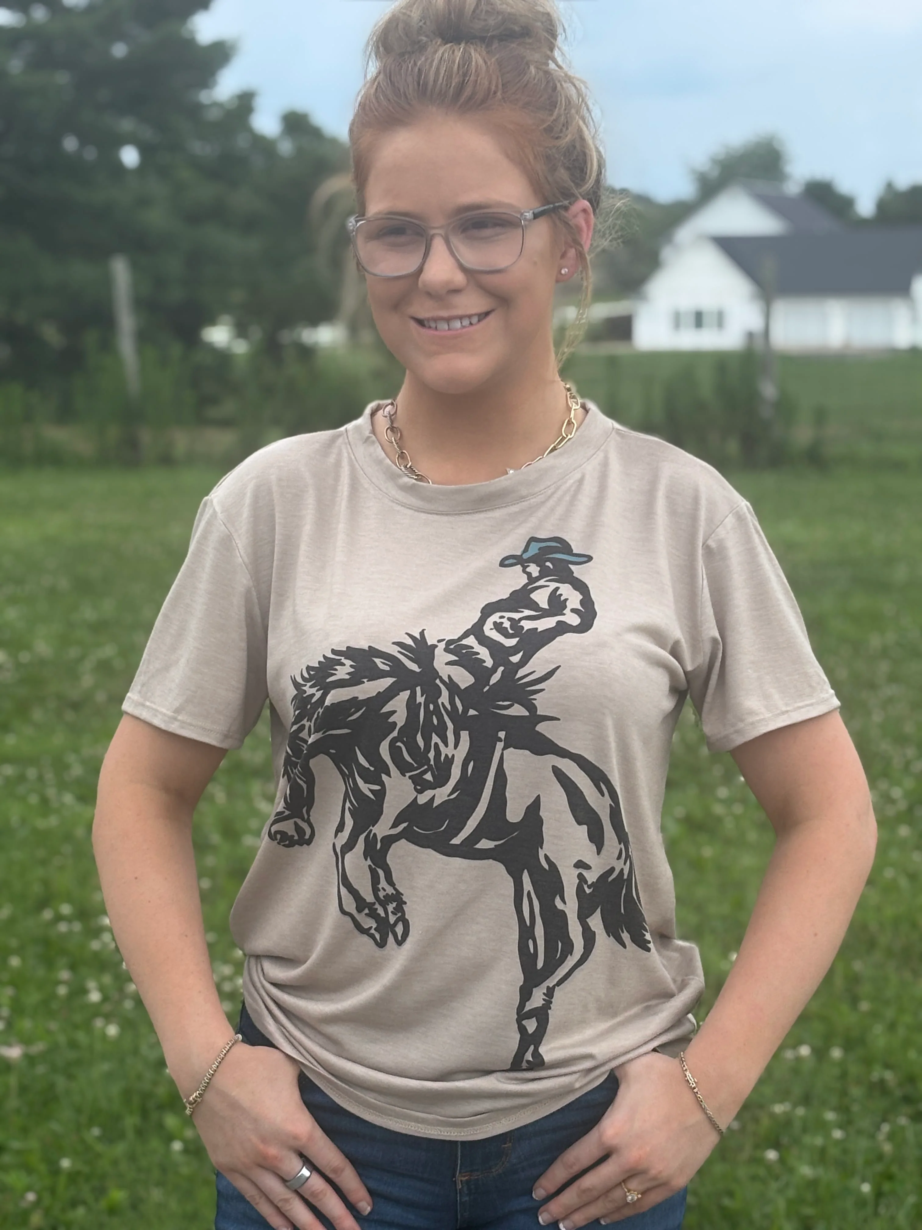 Bronco Rider Tee