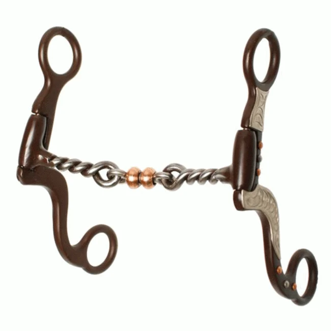 Brown Steel Twisted W/Copper Roller
