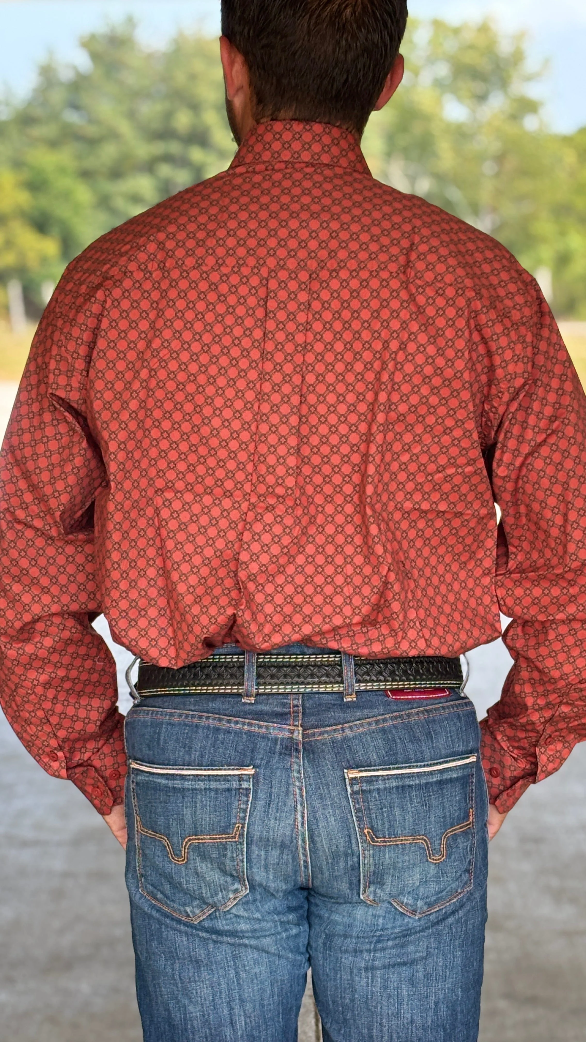 Cinch Plain Weave ~ Brick Red - Image 2