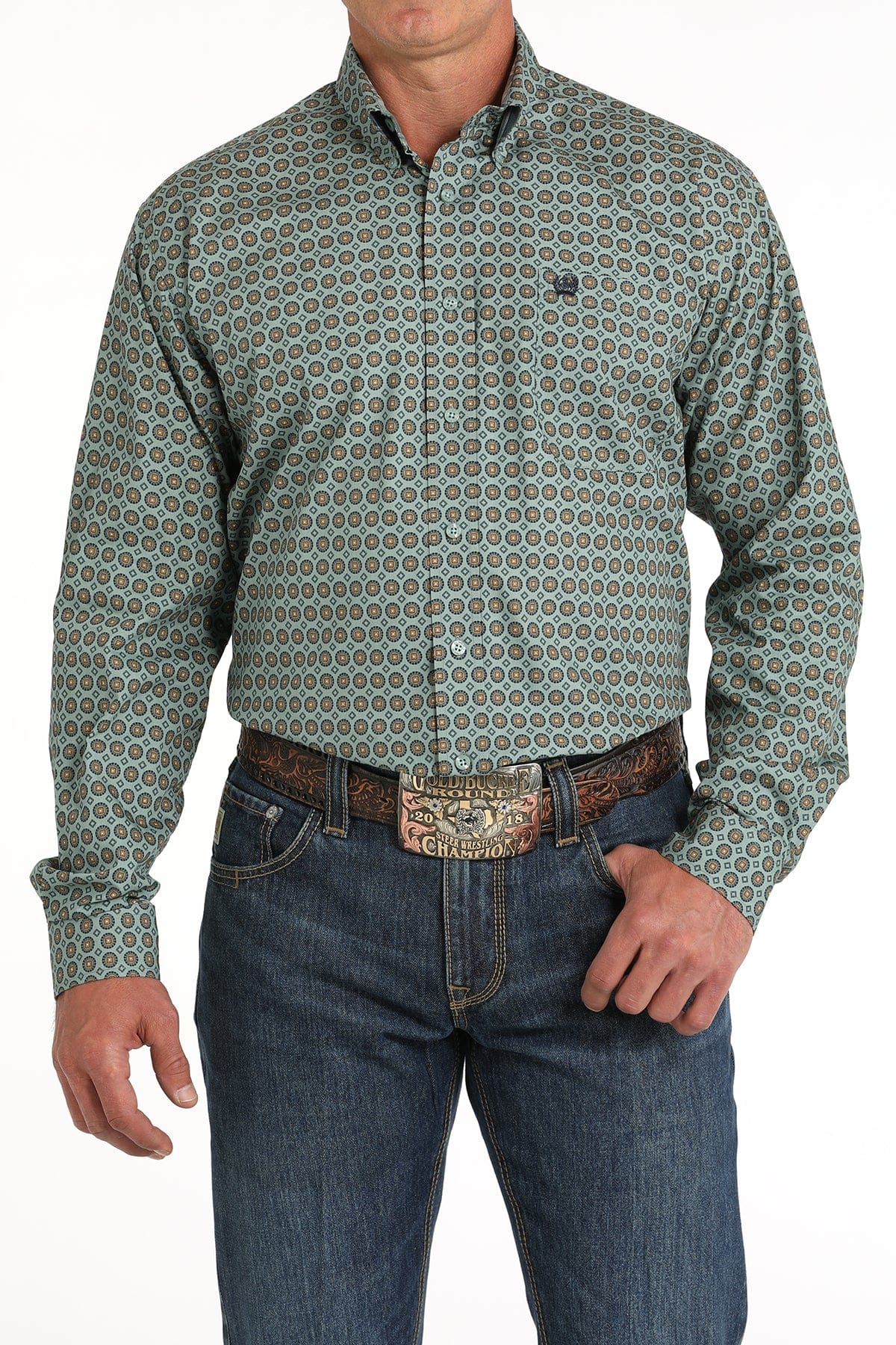 Cinch Plain Weave ~ Green