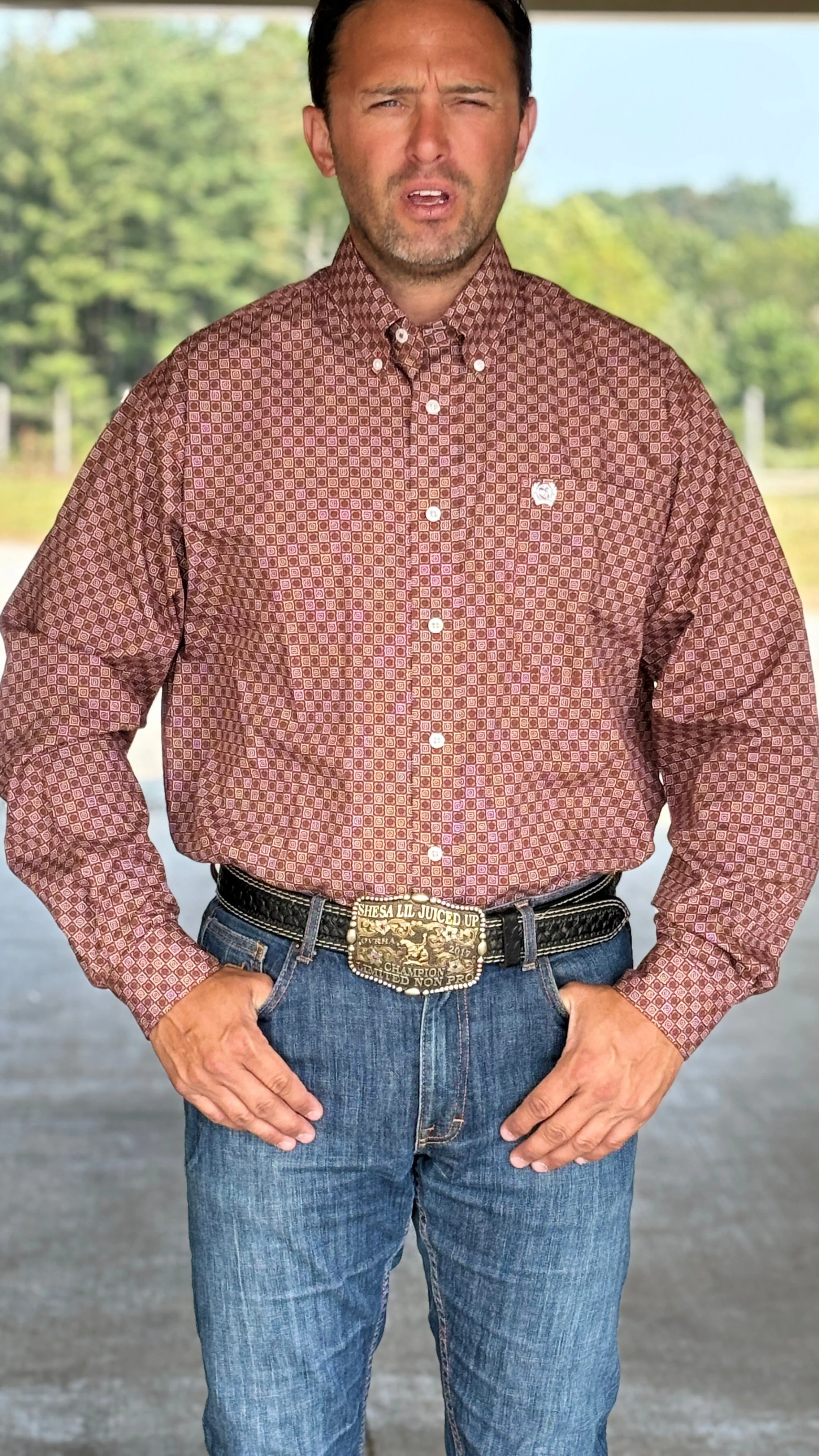 Cinch Plain Weave ~ Red