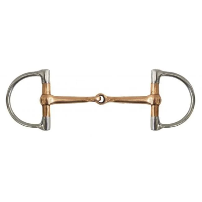 Copper D-Ring Snaffle