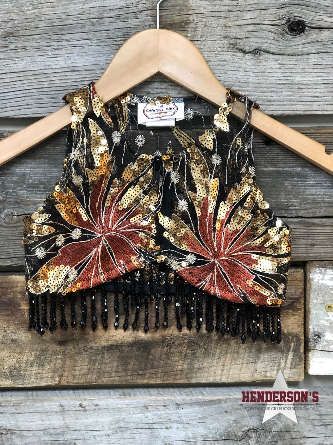 Coppertone Youth "Mini" Bolero with Beads