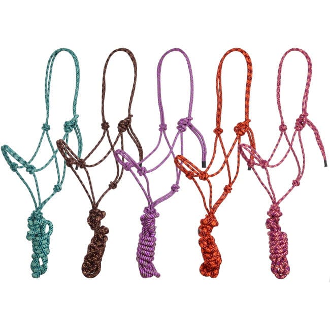 Cowboy Knot Rope Halter ~ Confetti