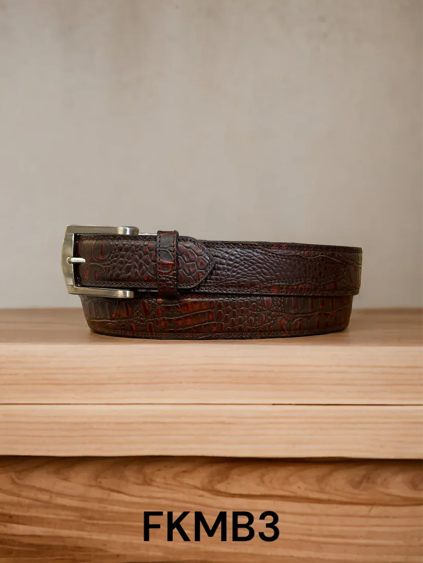 Croc Embossed Belt by Ranger Belt Co