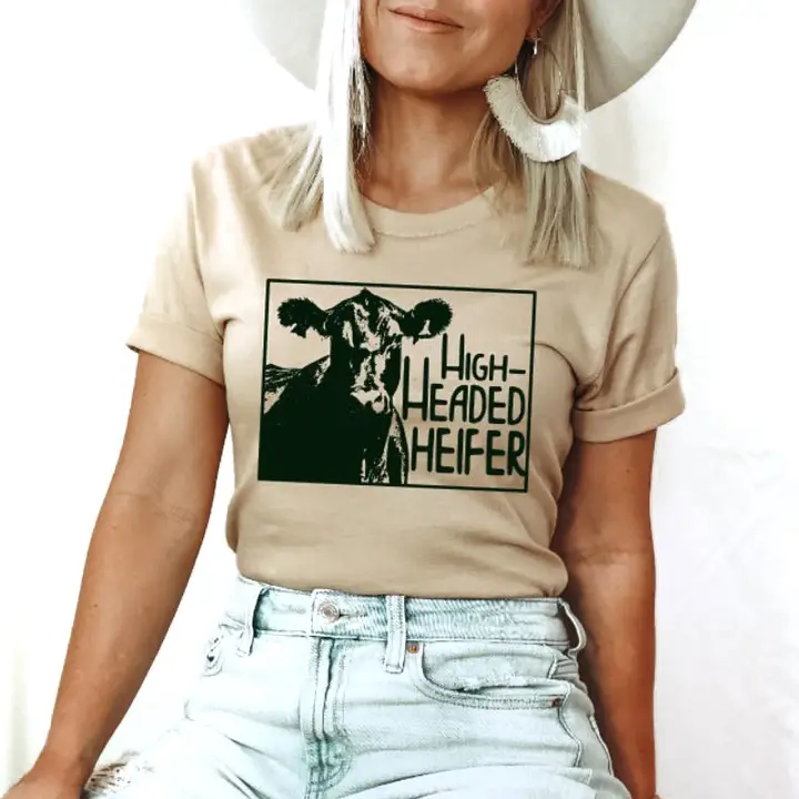 High Headed Heifer Tee