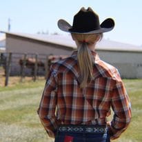 Ladies Wrangler Essential ~ Orange - Image 2