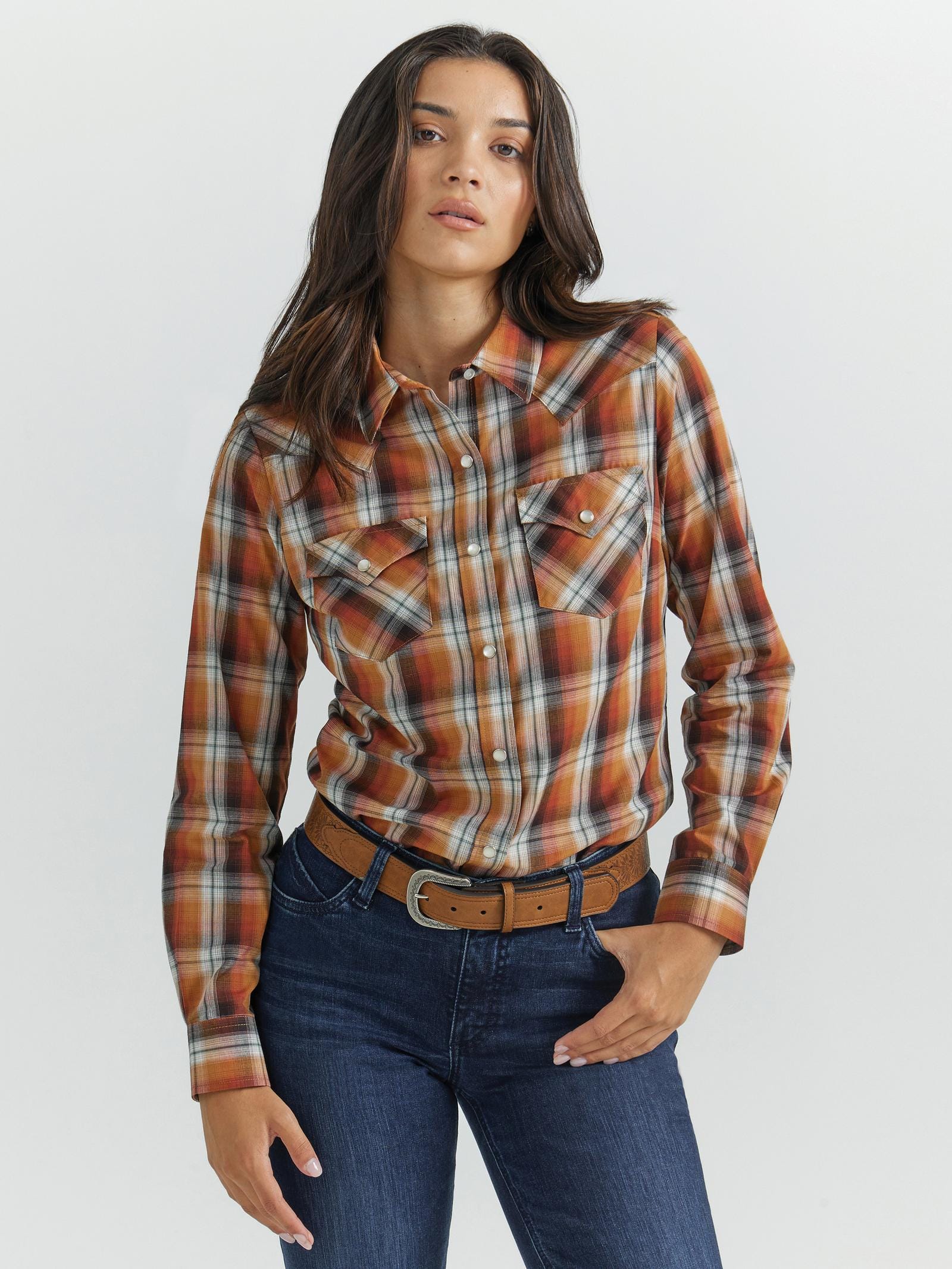 Ladies Wrangler Essential ~ Orange - Image 3
