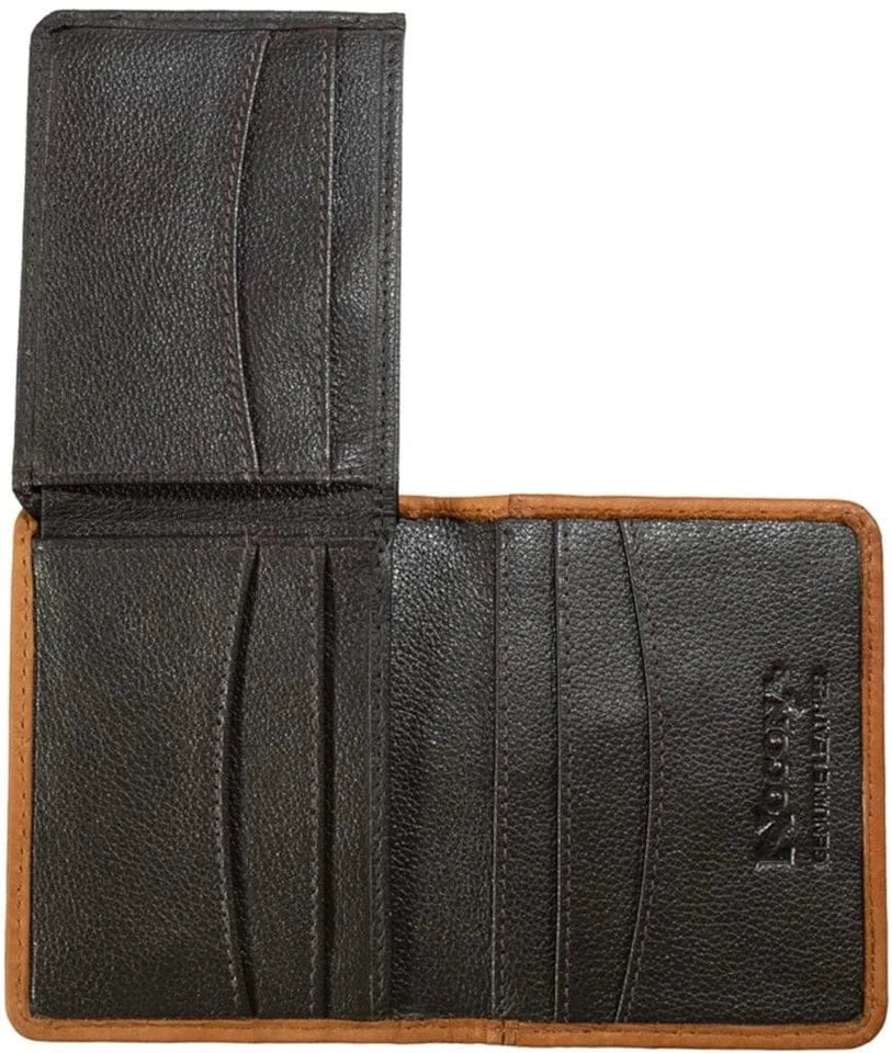 Leather Patchwork Wallet ~ Bi-Fold - Image 2