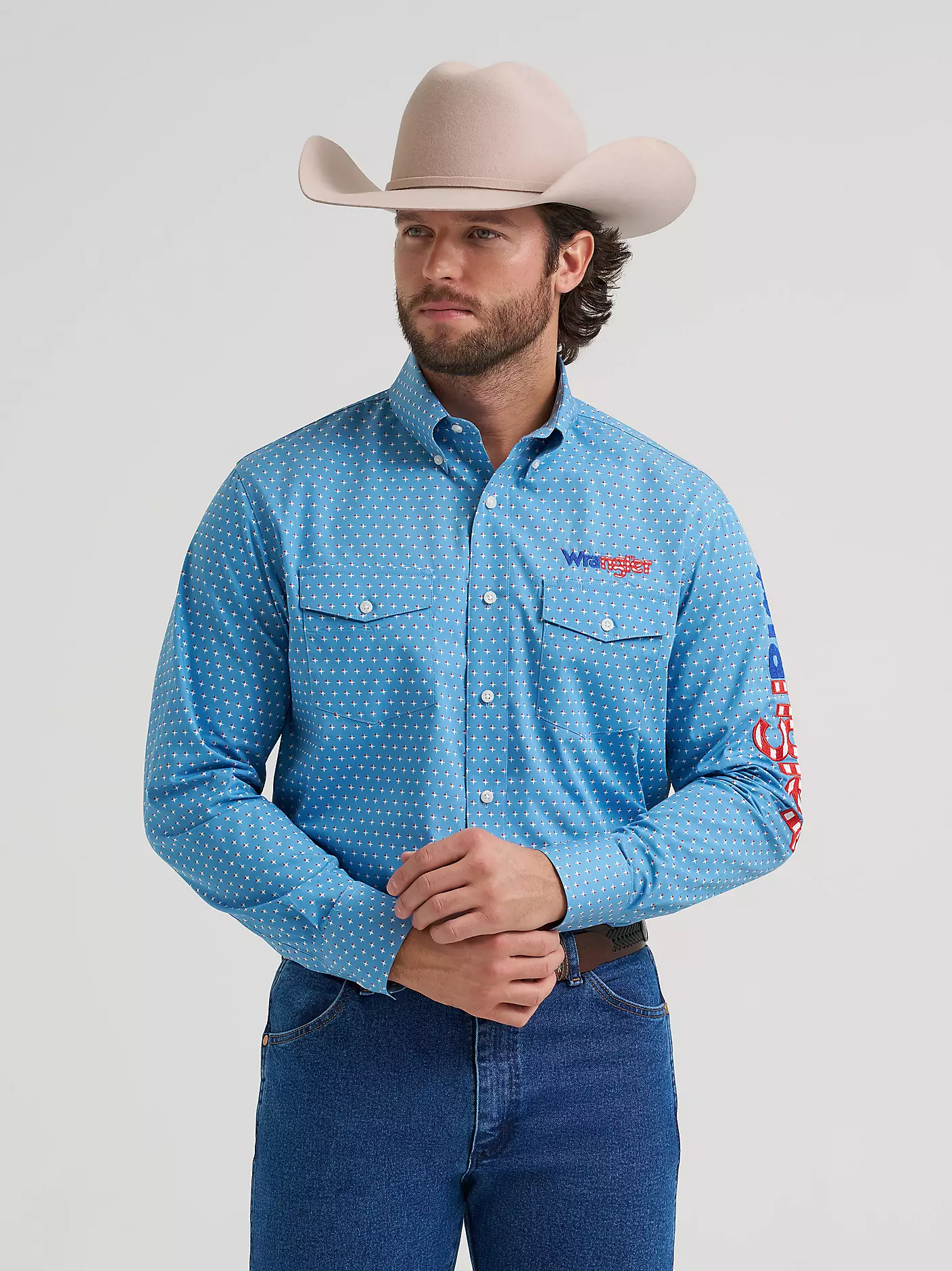 Men's Wrangler® Logo Shirt