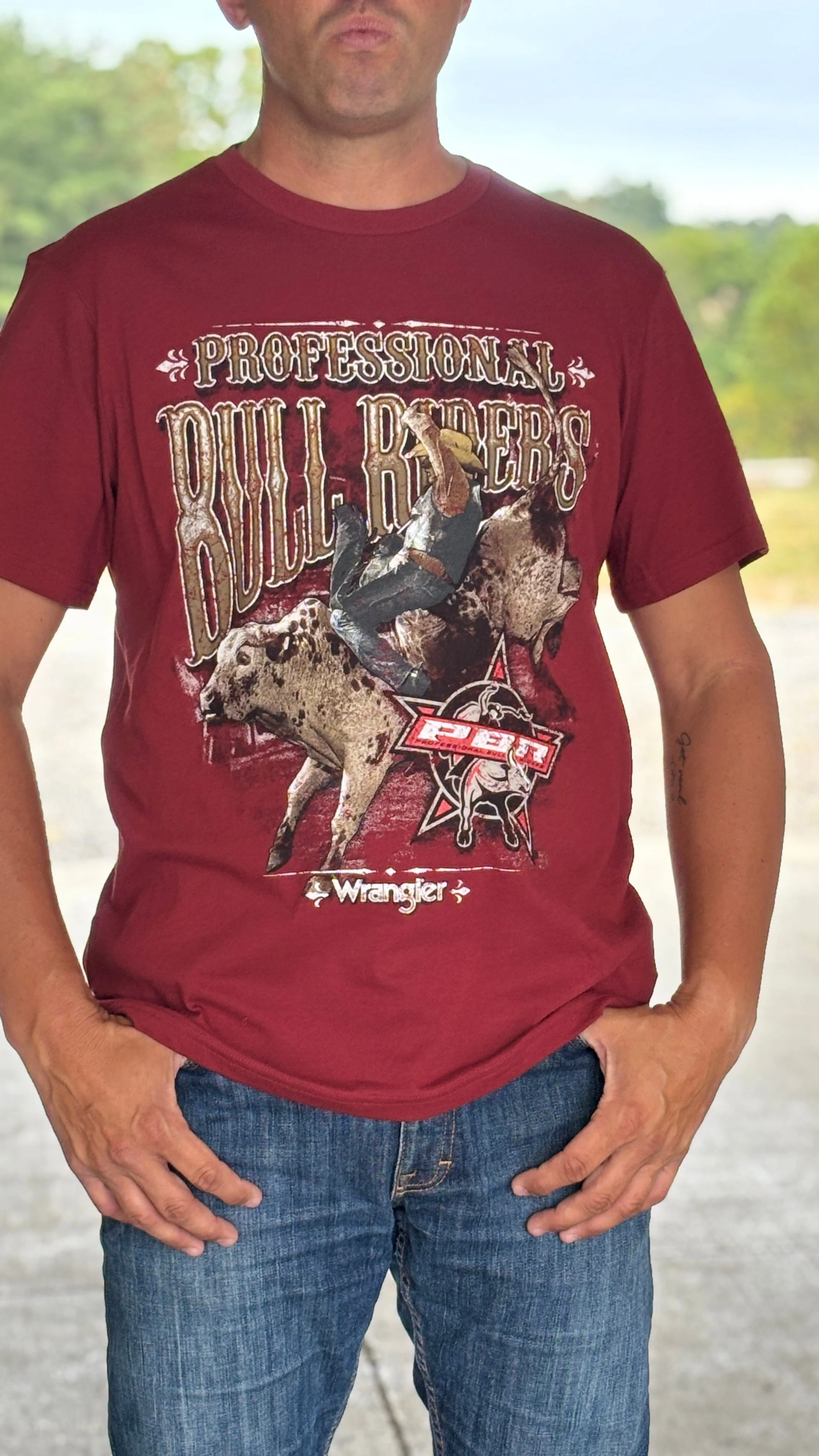 Men's Wrangler PBR Bull Riders Tee
