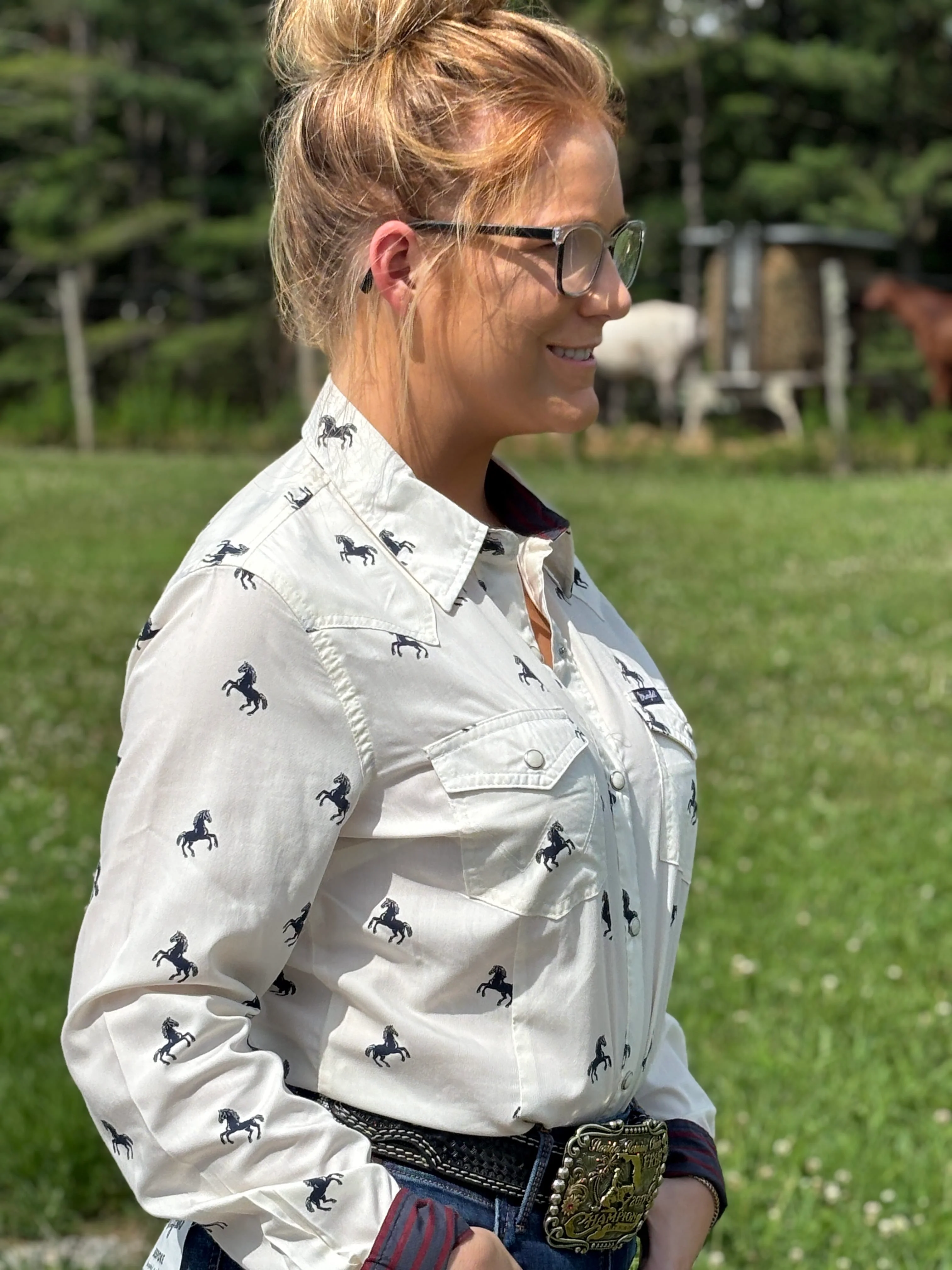 Midnight Mustang Snap Shirt - Image 4