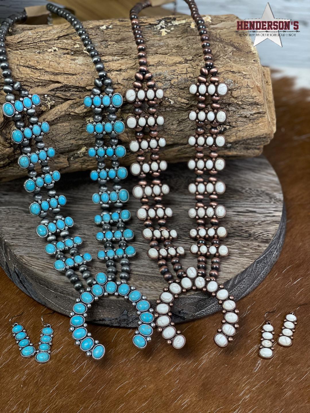 Navajo Squash Blossom Set
