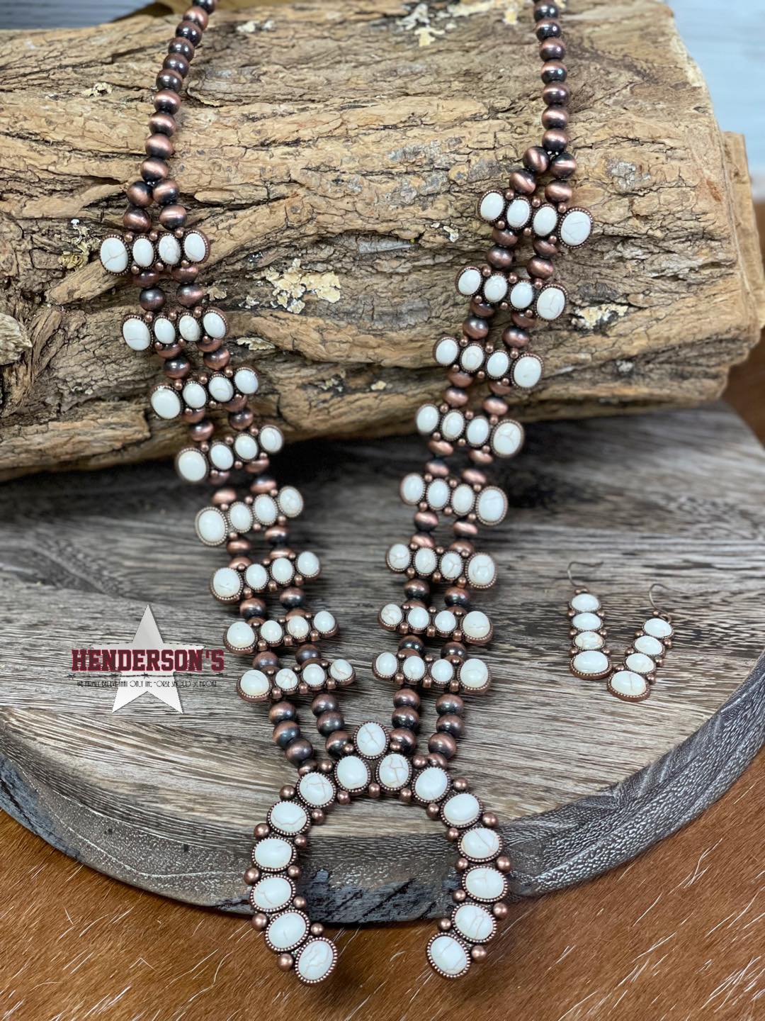 Navajo Squash Blossom Set - Image 2