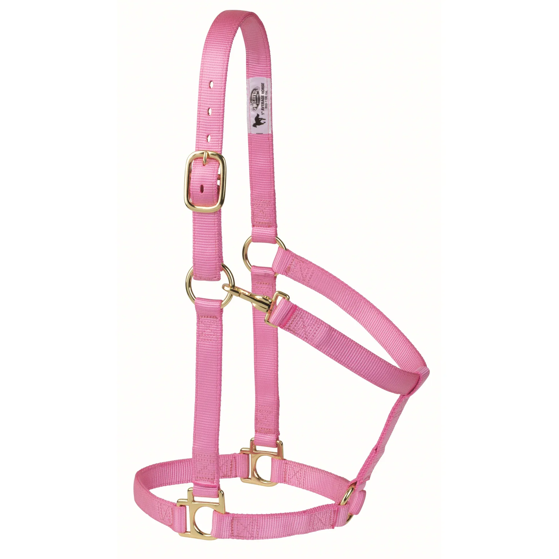 Non-Adjustable Halter w/Throat Snap~Small - Image 2