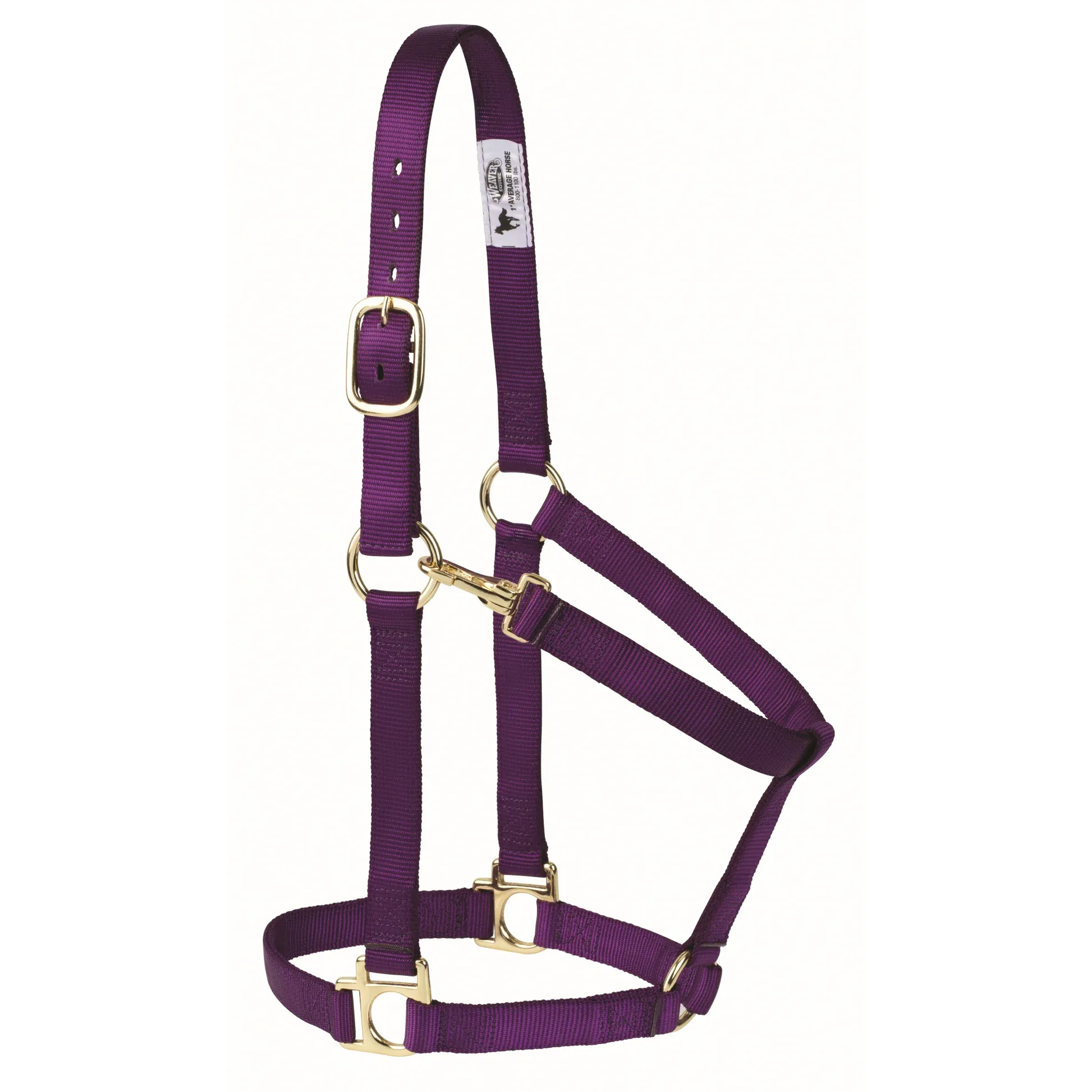 Non-Adjustable Halter w/Throat Snap~Small - Image 3