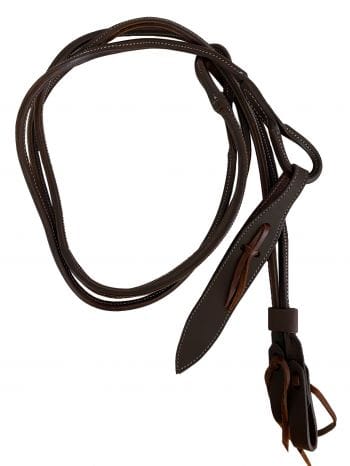 Oiled Leather Romal Reins