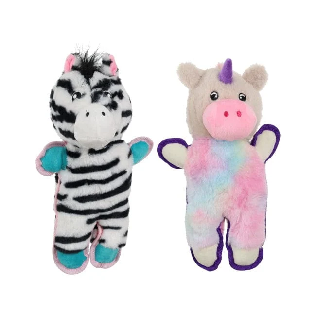 Prancing Pals Plush Dog Toy W/Squeaker
