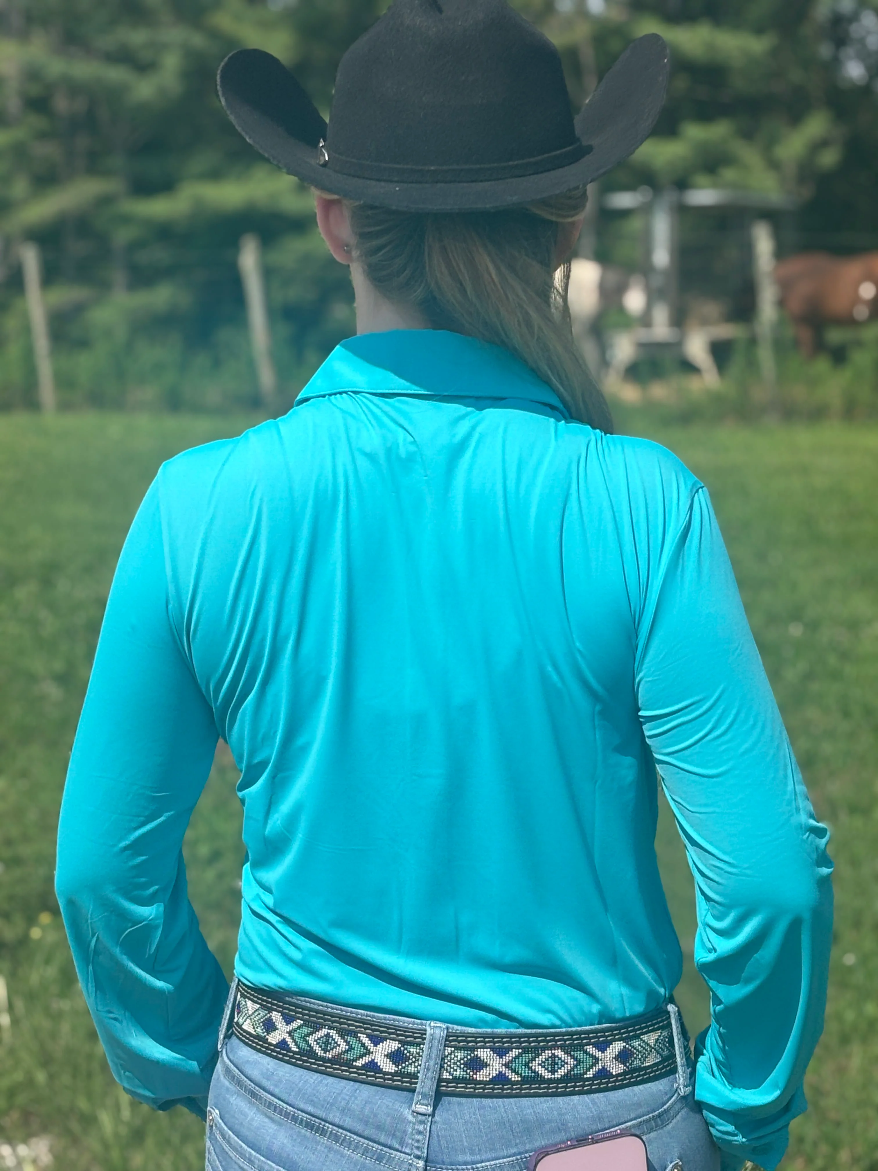 Pullover Button Up by Cowgirl Tuff ~ Cooling - Image 3