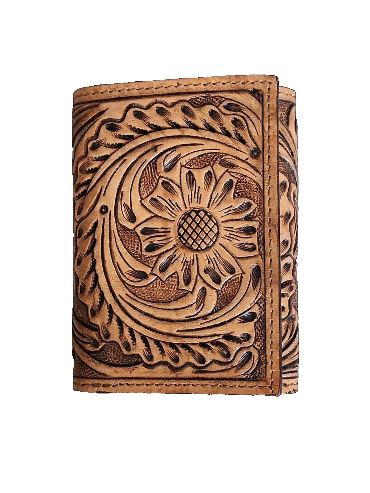 Ranger Belts Company Wallet ~ Floral Tooled - Image 2