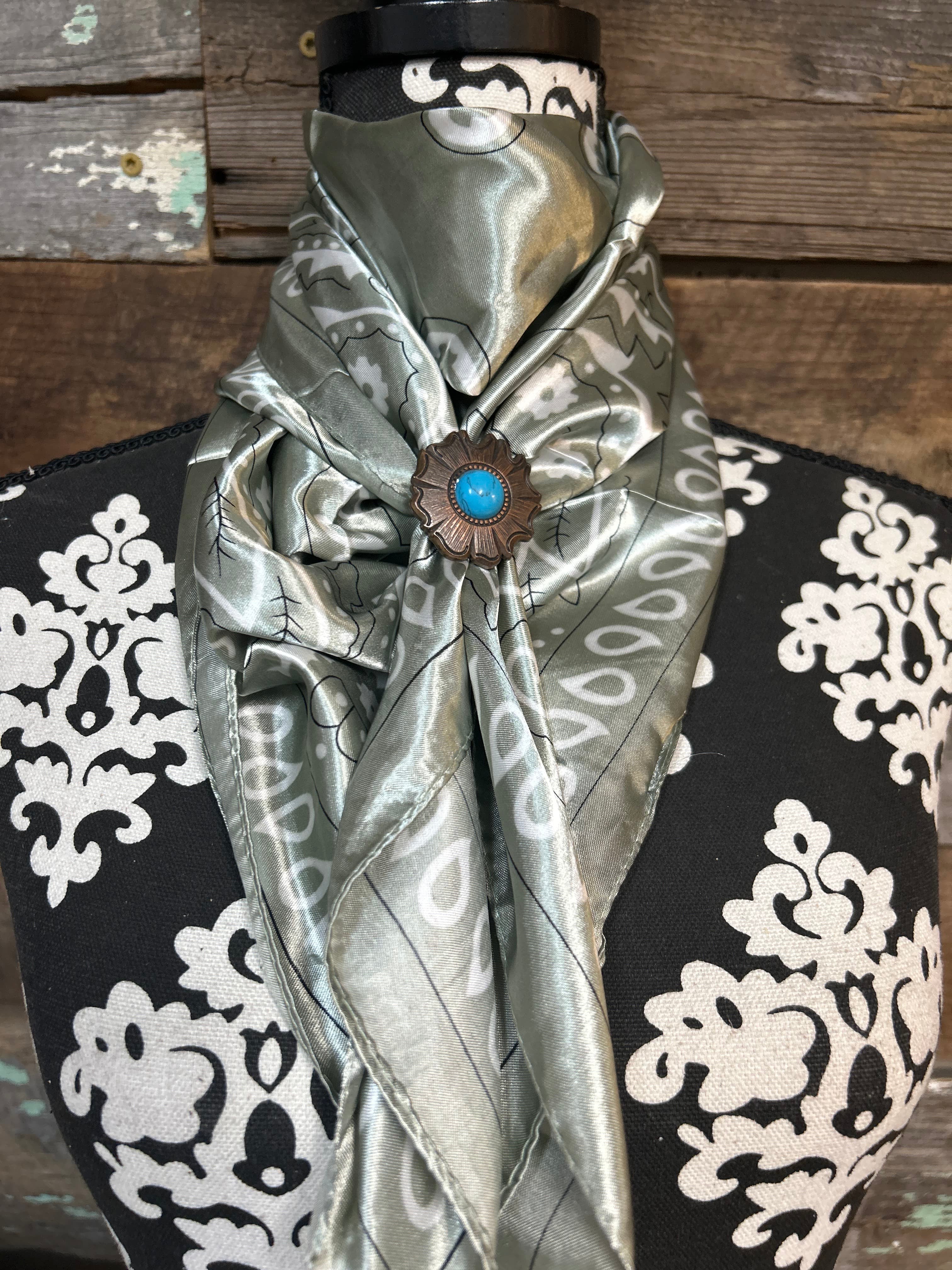 Rodeo Drive Wild Rags/Scarf ~ Sage Bandana
