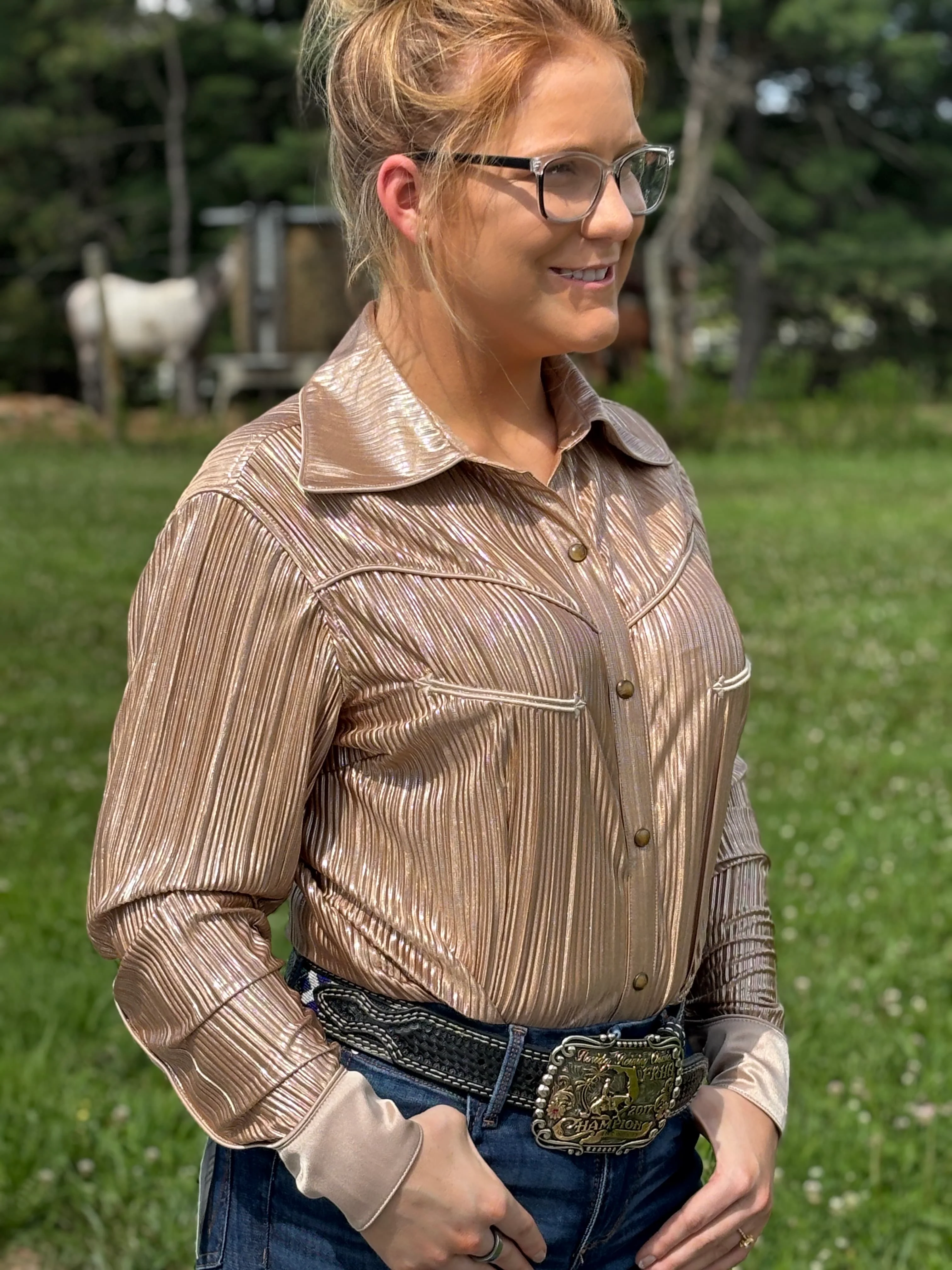 Shine Like Lainey Snap Shirt - Image 4