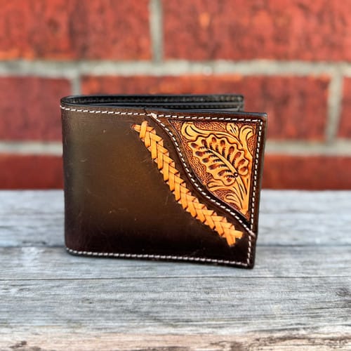 Twisted X Wallet ~ Floral Corner - Image 4