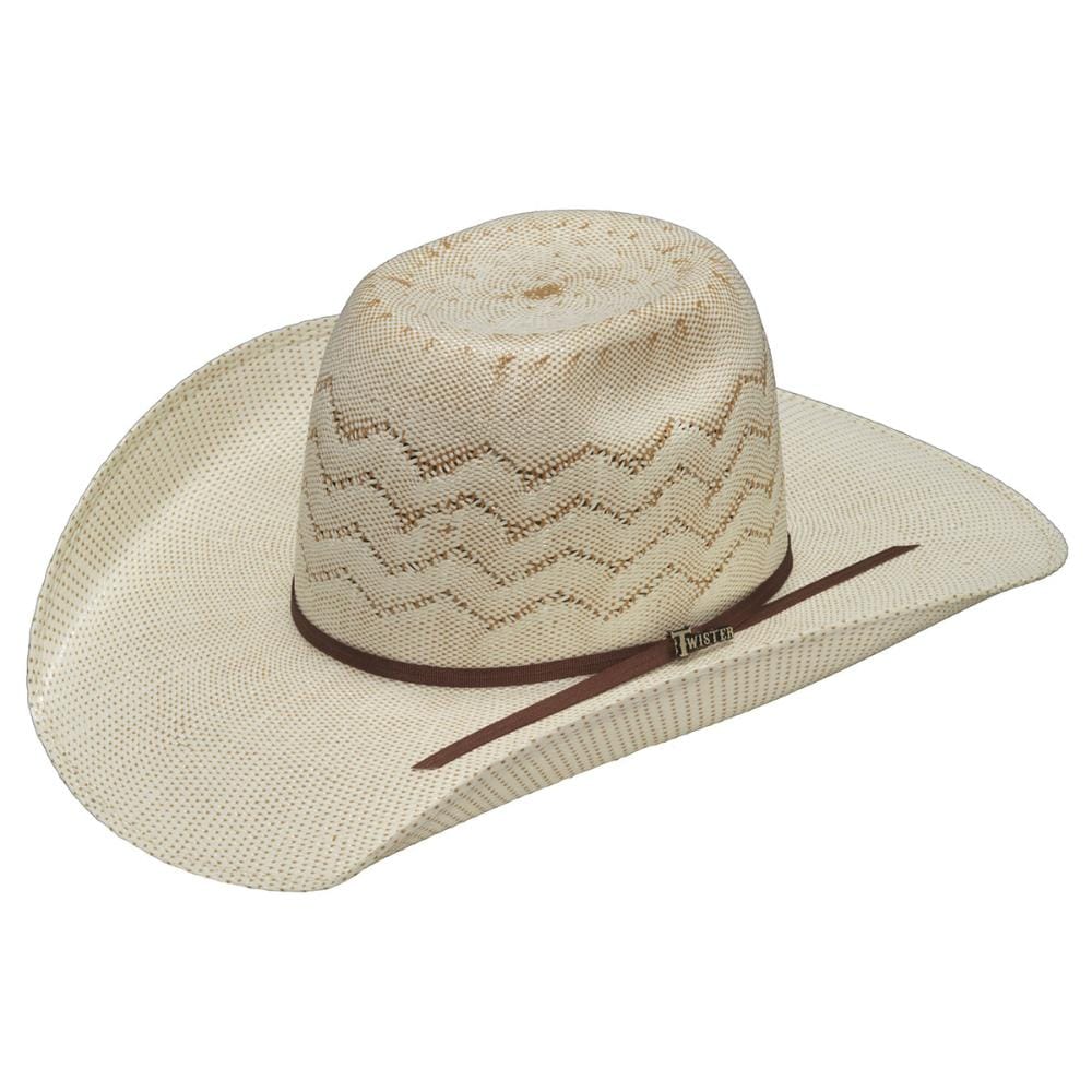 Twister Bangora Straw Hat ~ Punchy