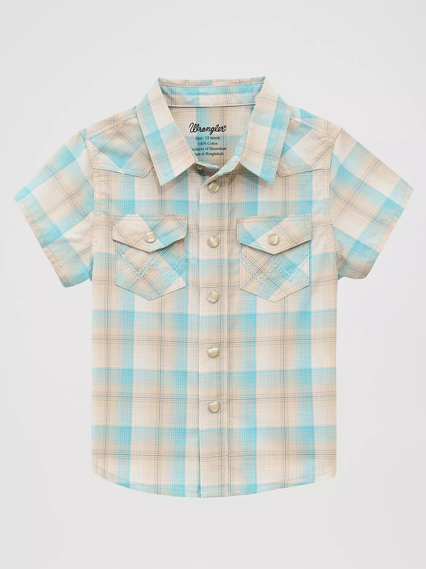Wrangler Baby Shirt ~ Tan