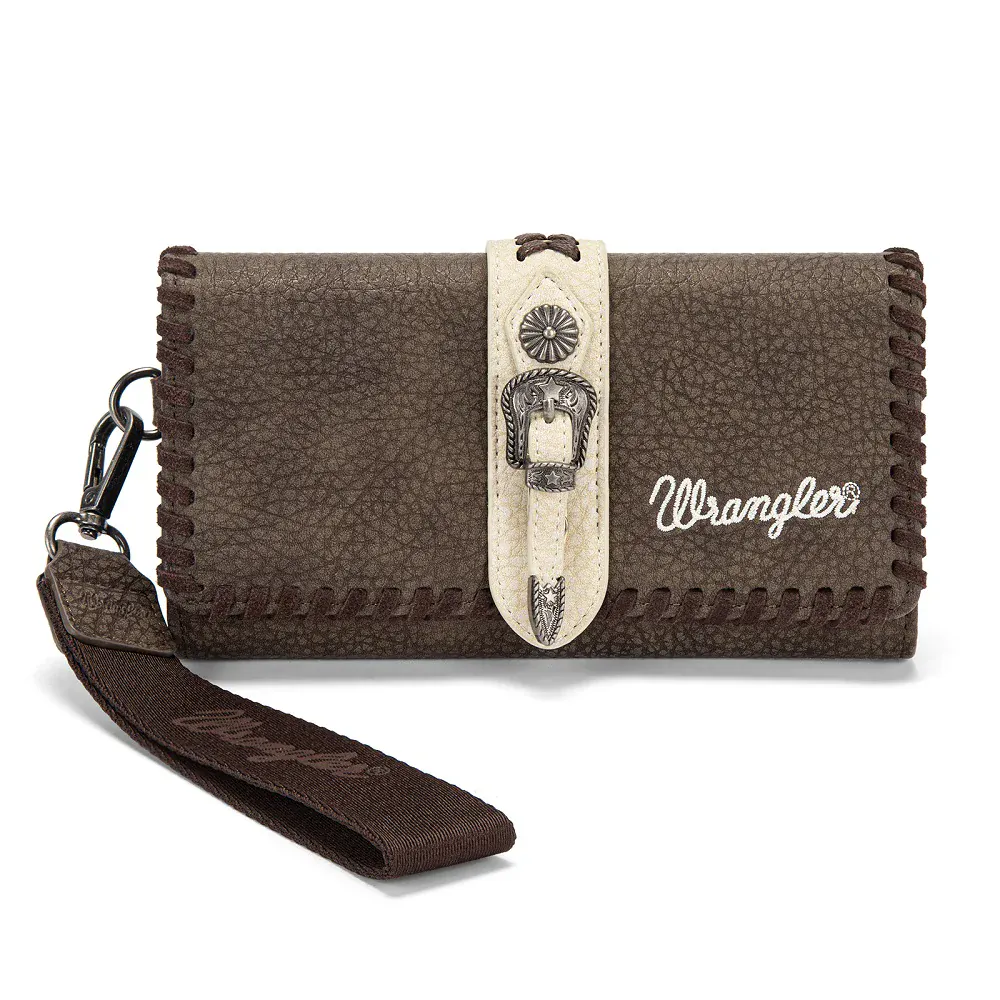 Wrangler Braided Buckle Wallet - Image 2