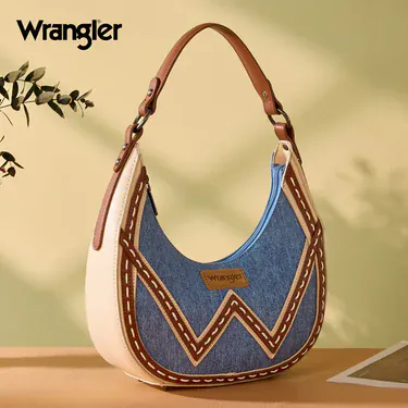 Wrangler Stitch Hobo Shoulder Bag