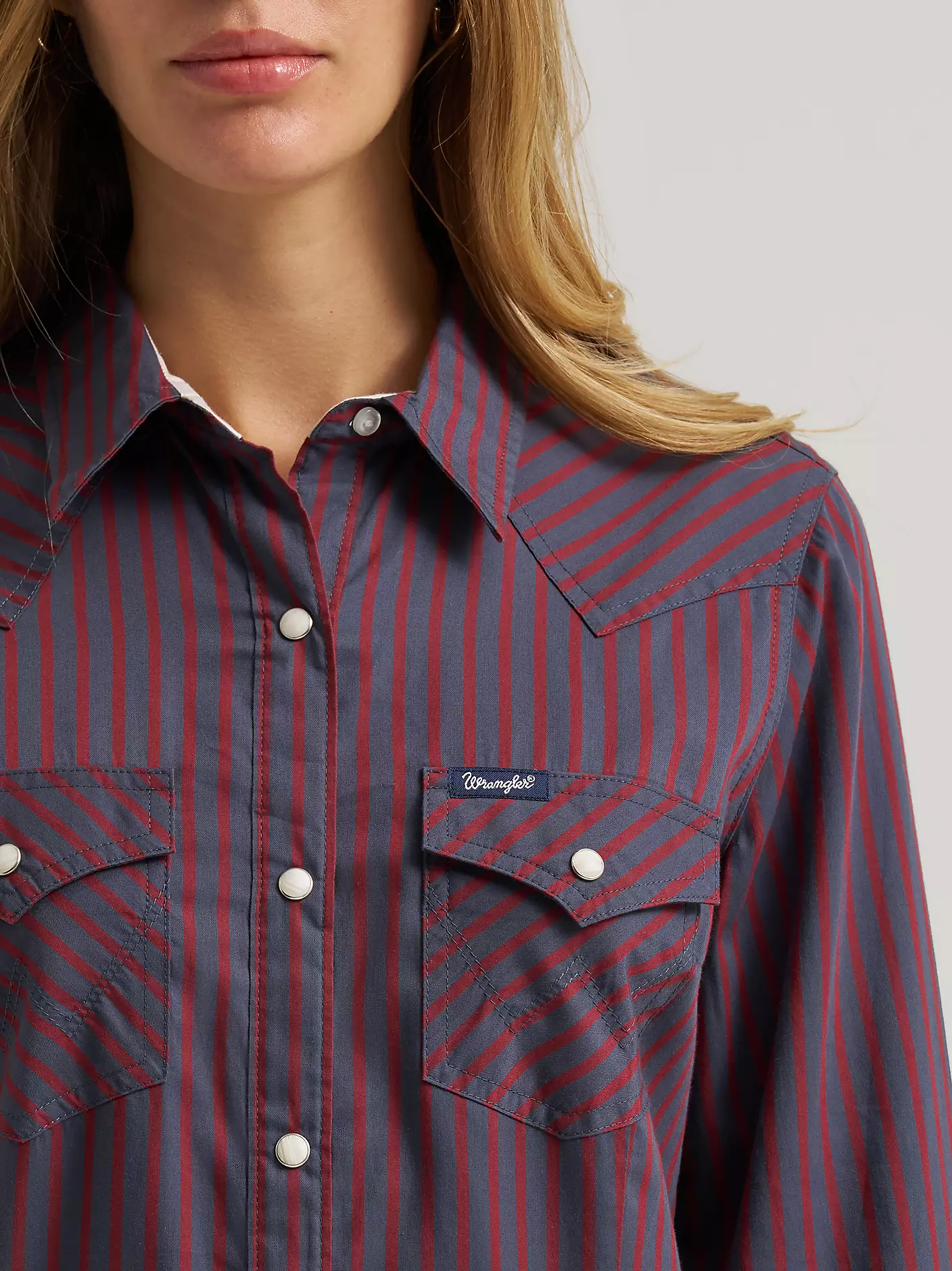 Wrangler Crimson Trail Snap Shirt - Image 3