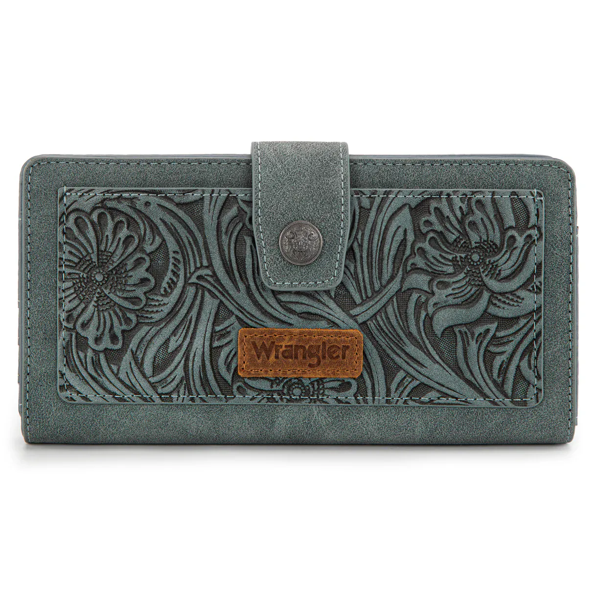 Wrangler Wildflower Tooled Wallet