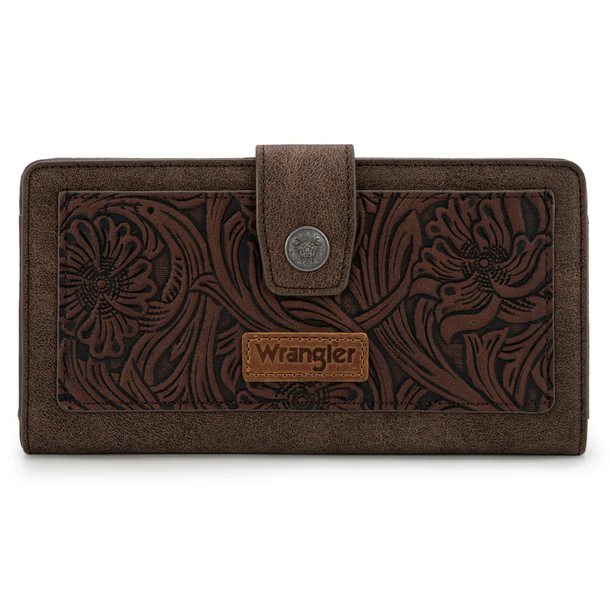 Wrangler Wildflower Tooled Wallet - Image 8